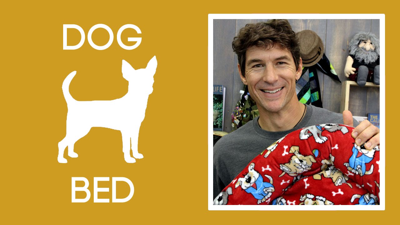 Make a Cozy Dog Bed with Shannon Cuddle Fabric