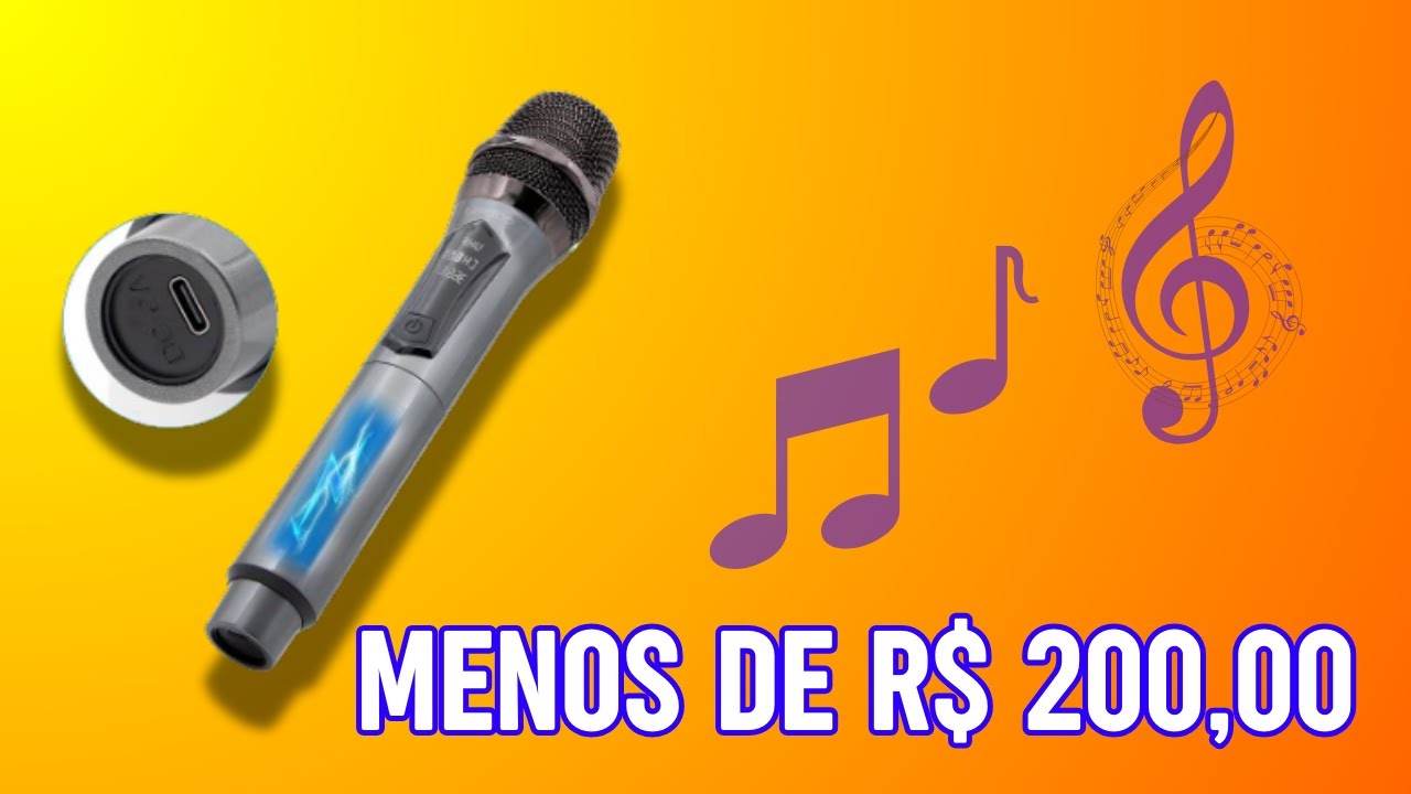 Surpreenda-se com o MAC002! 😮 | Review do Microfone Sem Fio!#microfone #microfonesemfio #karaoke
