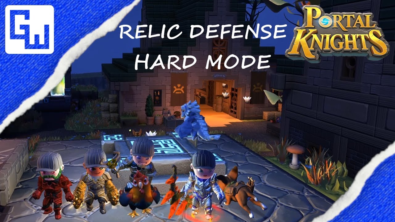 Relic Defense 2: HARD MODE! - E3 - DRUIDS, FURFOLK, RELIC DEFENSE! - Portal Knights 1.7.1