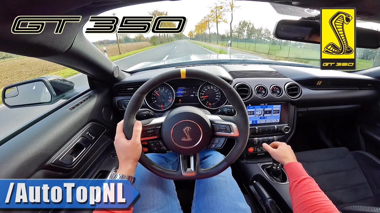 SHELBY MUSTANG GT350 POV Test Drive by AutoTopNL