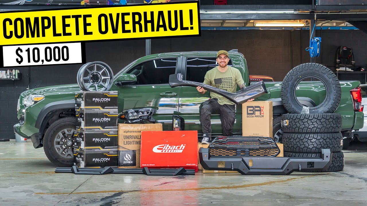 Преображение Toyota Tacoma моего кузена за 10 000 долларов