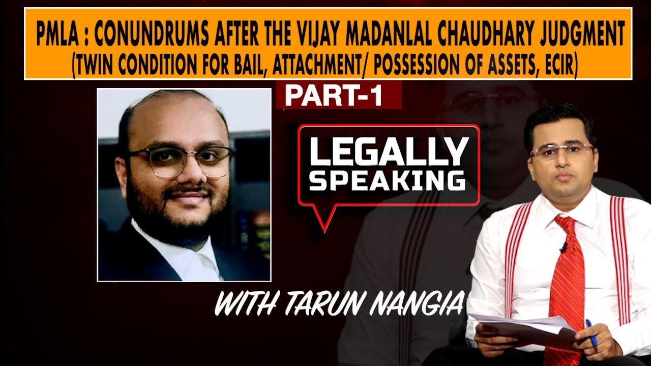 PMLA: Conundrums After The Vijay Madanlal Chaudhary Judgement Twin Condition For Bail | Newsx