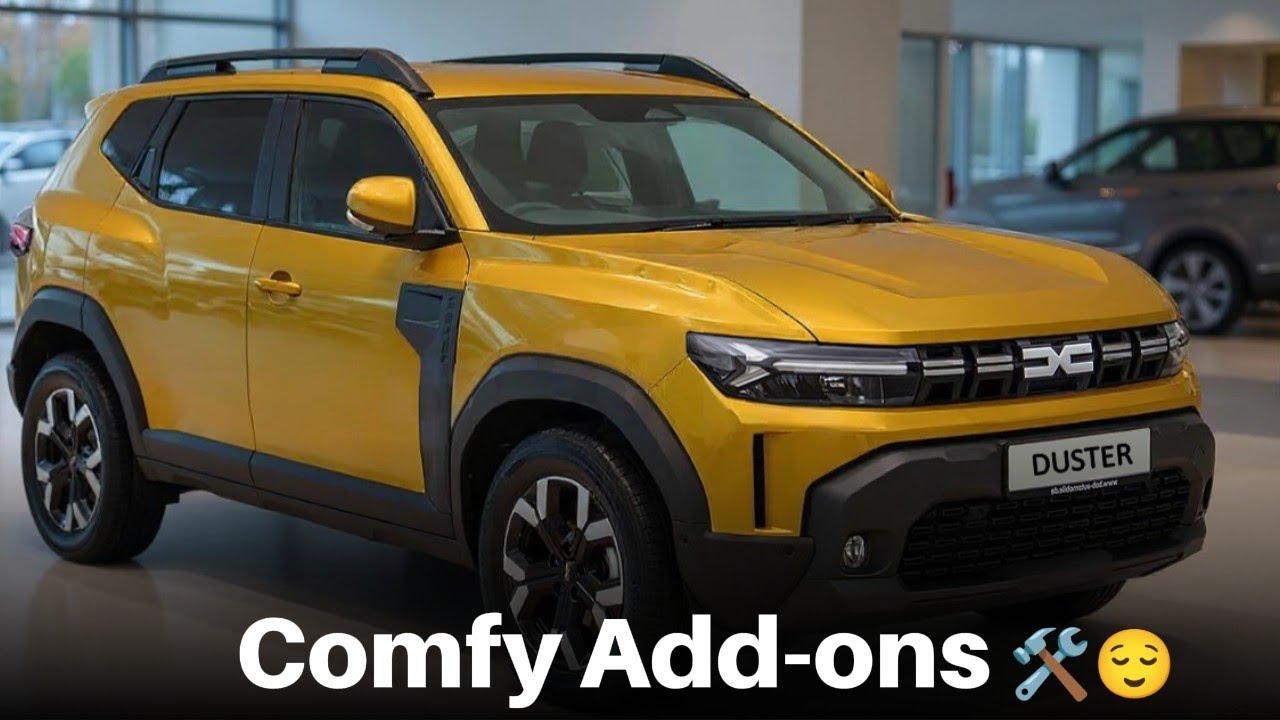 Best 10 Accessories to Make Dacia Duster 2025 More Comfortable!