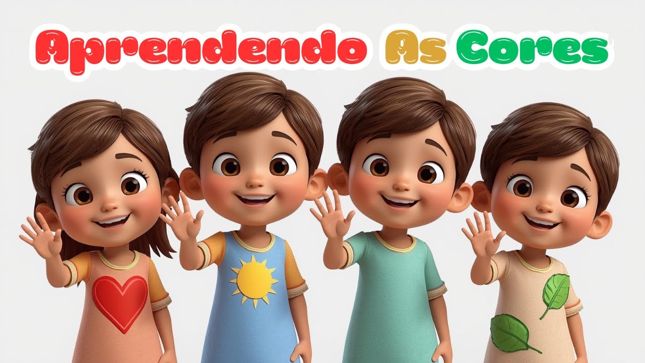 Aprendendo as Cores | Pequenidos de Jesus Kids |🎶 Música Infantil Cristã | Louvor para Crianças