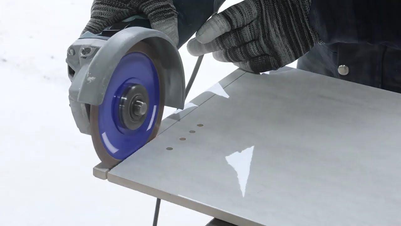 Marble Cutting Test | Smooth Straight & Angle Cuts with One Blade#tools #construction #sawblade