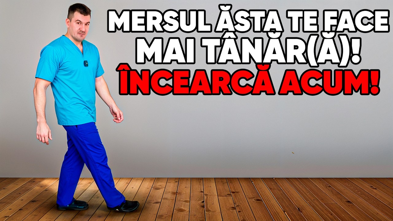 Mersul care chiar întinerește | Cum să-ți recapeți tinerețea prin mișcare