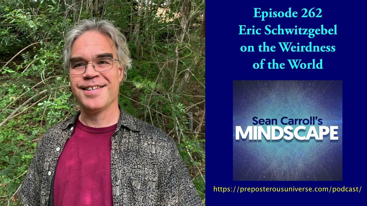 Mindscape 262 | Eric Schwitzgebel on the Weirdness of the World