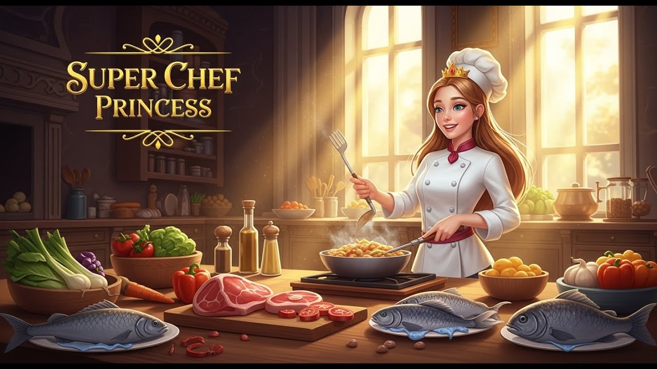 Super Chef Princess 👑  The Royal Baker Who Changed Her Destiny