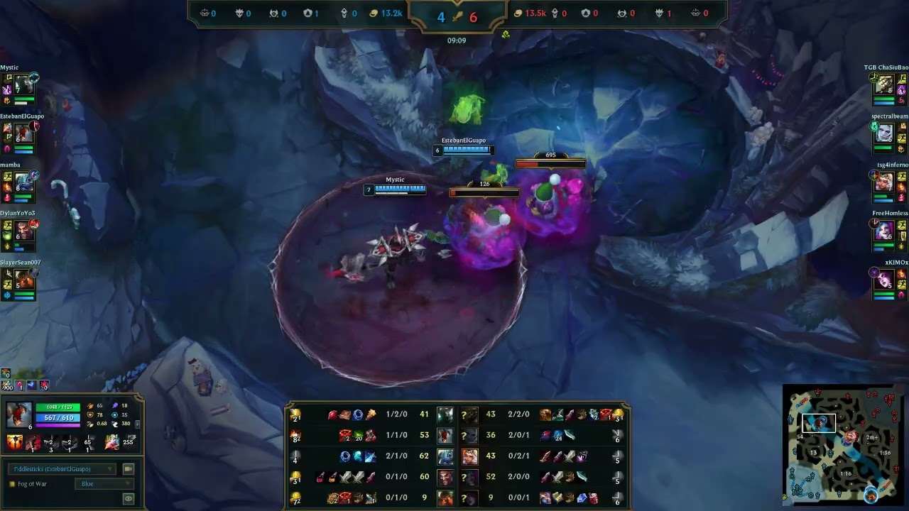 Fiddlesticks v Viego Jungle (tank edition)
