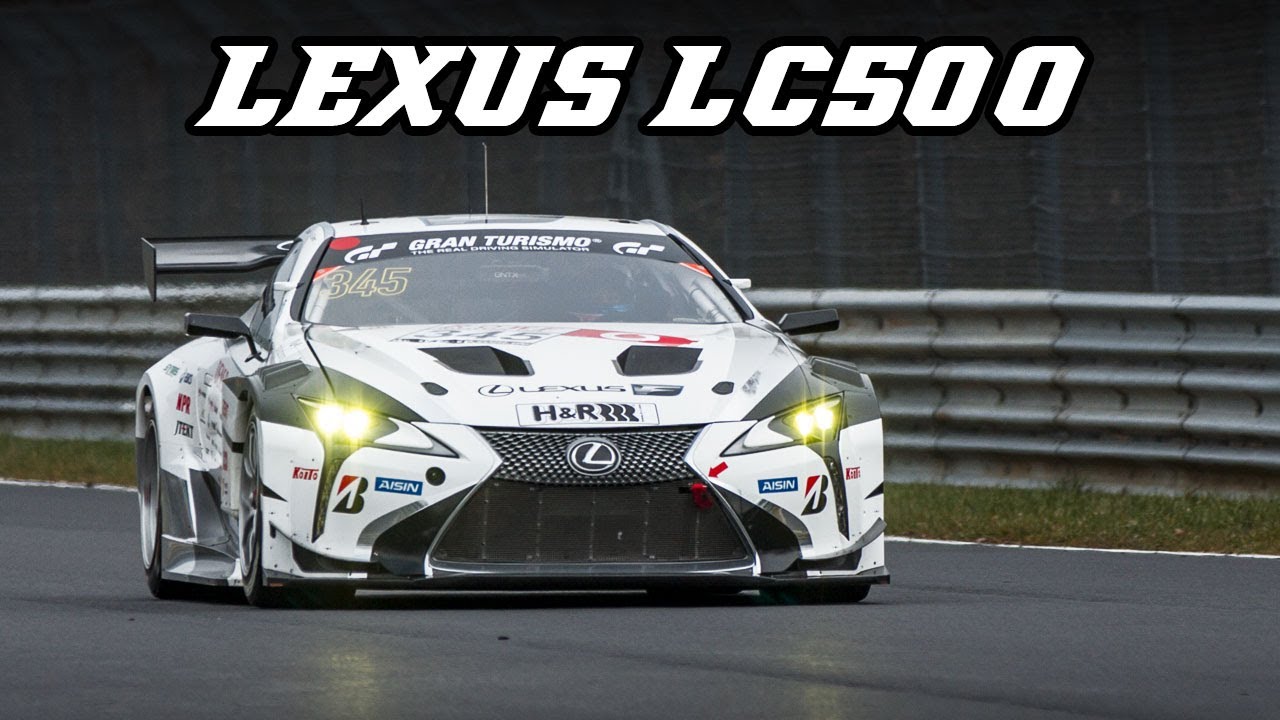 LEXUS LC500 racecar - N&uuml;rburgring VLN 2019