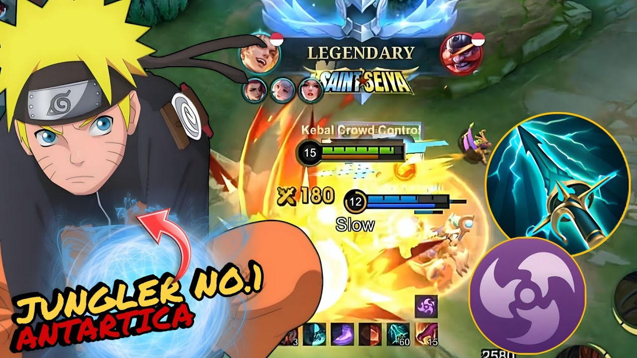 PLEASE NERF PLAYER INI MOONTON‼️HATI2 JIKA BERTEMU JUNGLER LUKAS PEMBERANTAS ANOMALI NO.1 DUNIA 😱