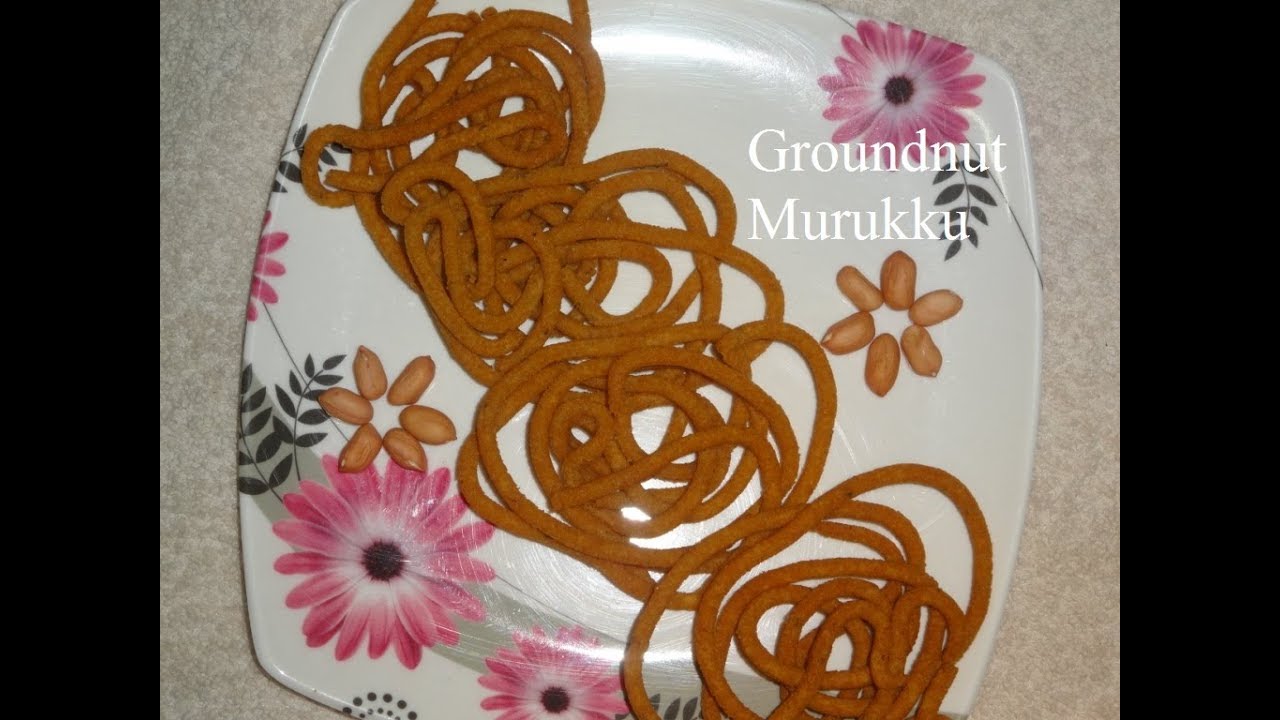 Groundnut Murukku Recipe /Moong Phali Murukku Recipe