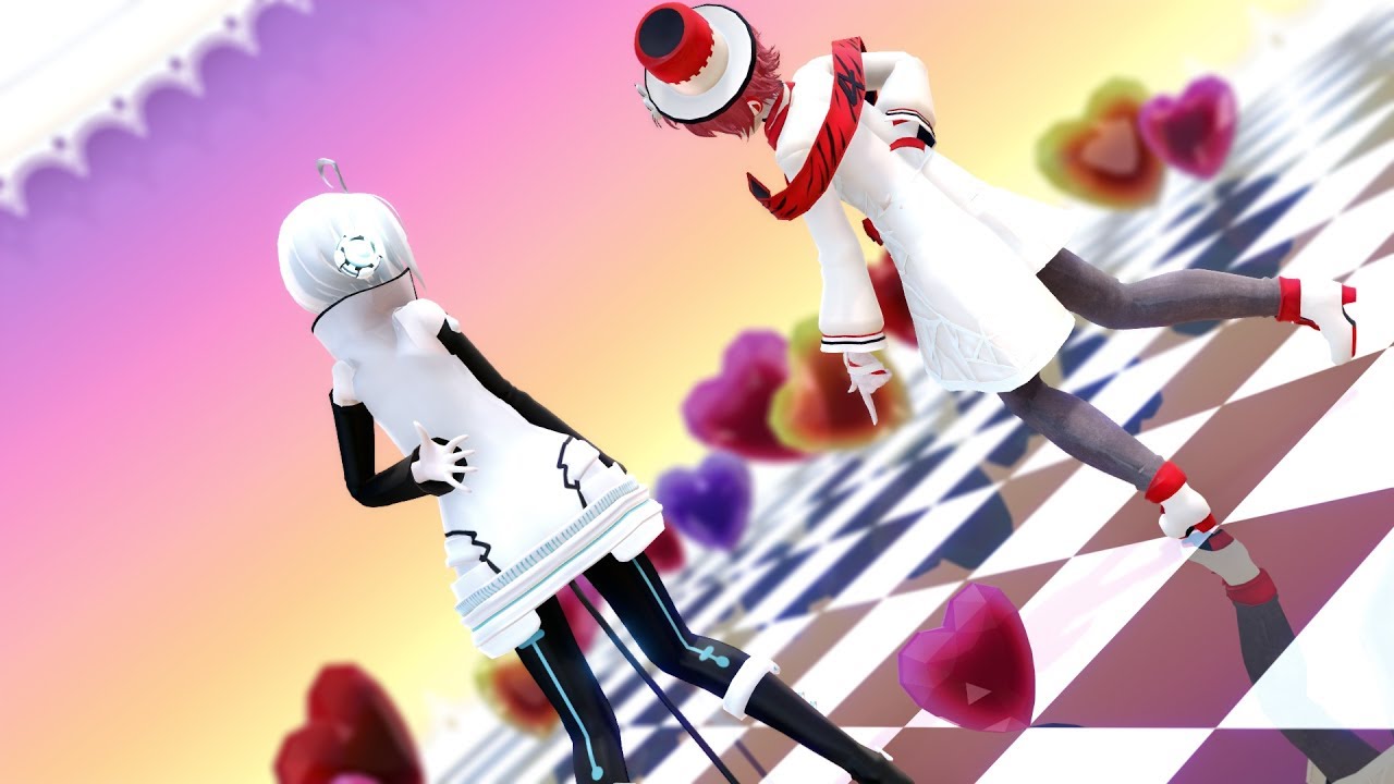 『MMD』Drop Pop Candy 「Utatane Piko & Fukase」