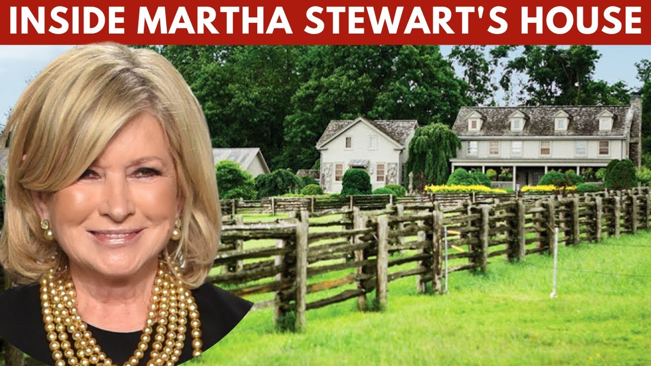 Martha Stewart Landscaping Ideas at Turkey Hill Mansion in Bedford, New York