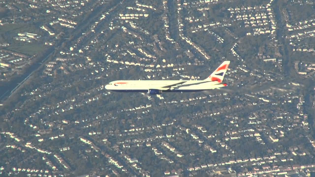 FANTASTIC VIEWS during London Heathrow Holding!