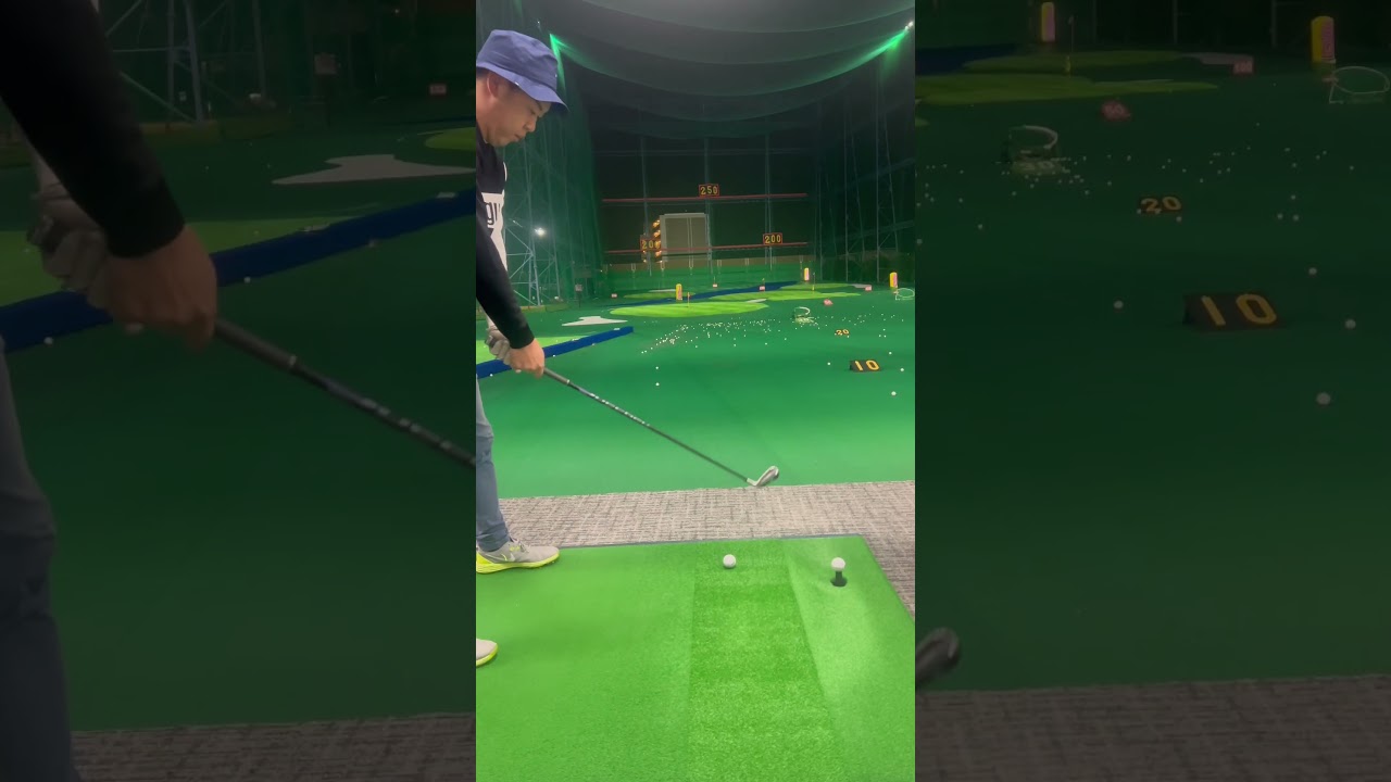 Avg.92スライサーがSIM DHY U2 17度 試打してみたら&hellip; #shorts #golf #テーラーメイド
