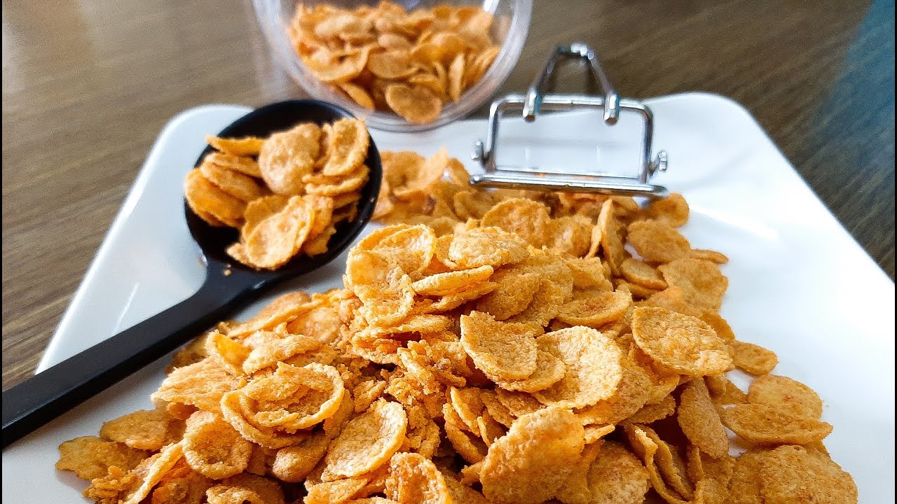 Cornflakes Pedas Manis Paling Mudah Dibuat