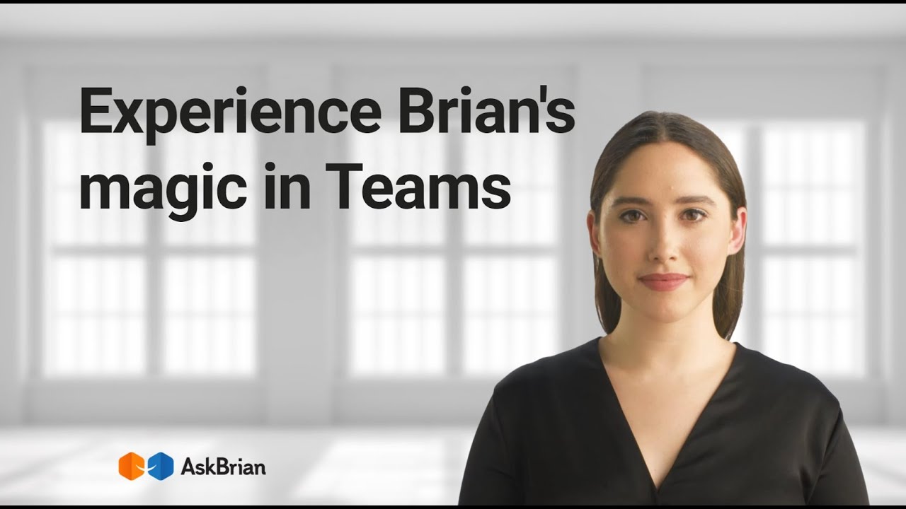 Experience Brian's magic in Microsoft Teams