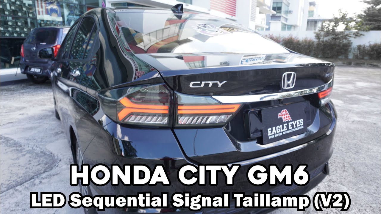Honda City GM6 LED Sequential Signal Taillamp (V2)