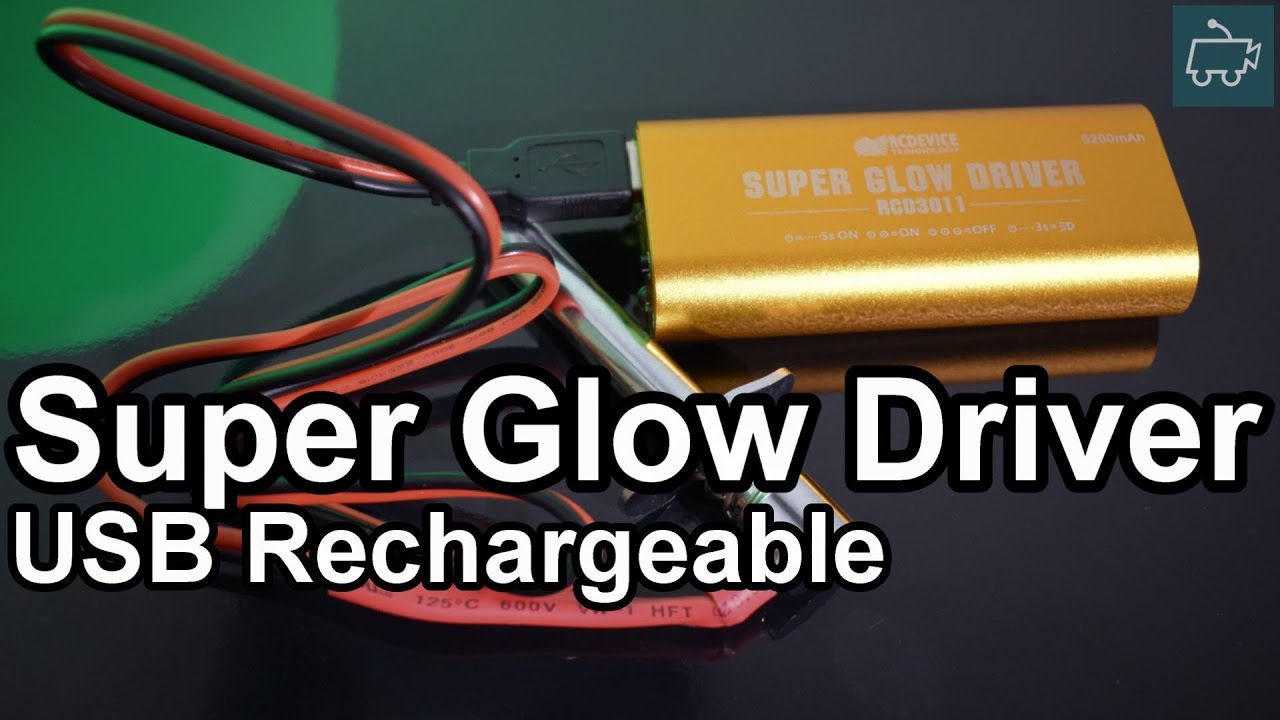 A USB Rechargeable LiPo Glow Starter! The HobbyKing Super Glow Driver Review