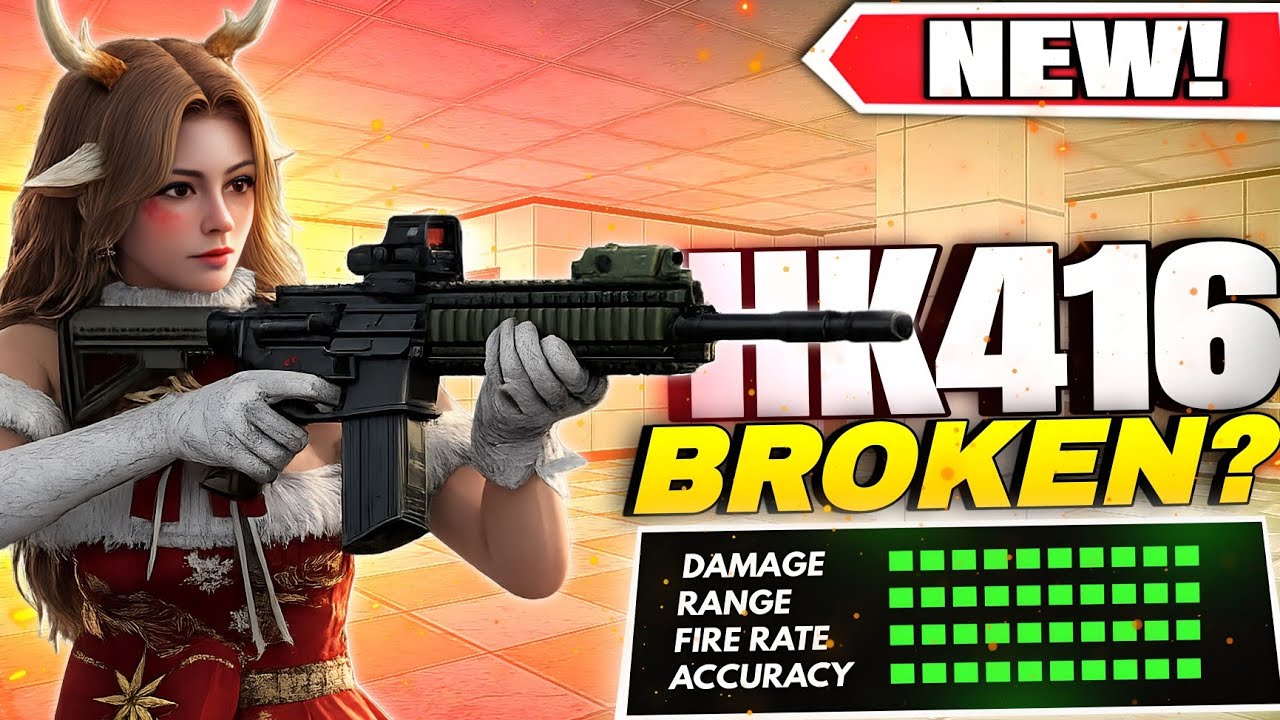 Новая HK416 может стать лучшей штурмовой винтовкой в ​​Blood Strike.
