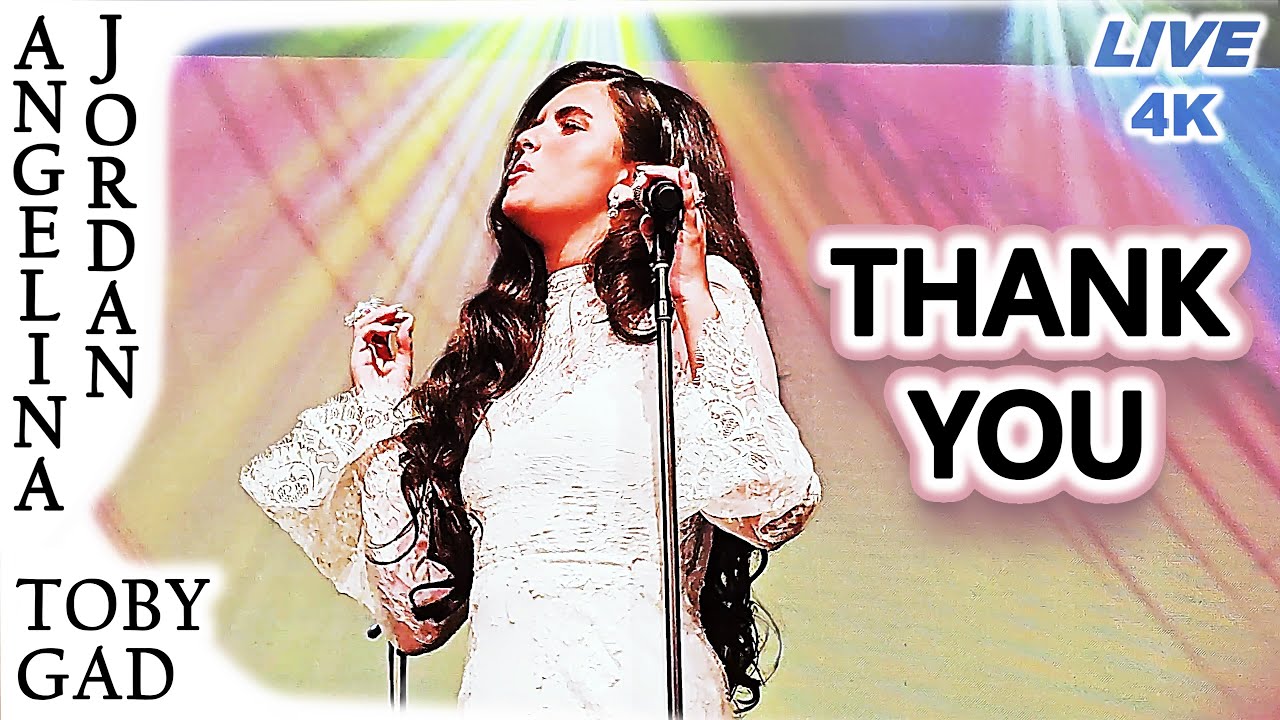 Angelina Jordan THANK YOU Toby Gad LIVE New Original Song CONCERT Glendale, CA Sept 20 2024 7cameras