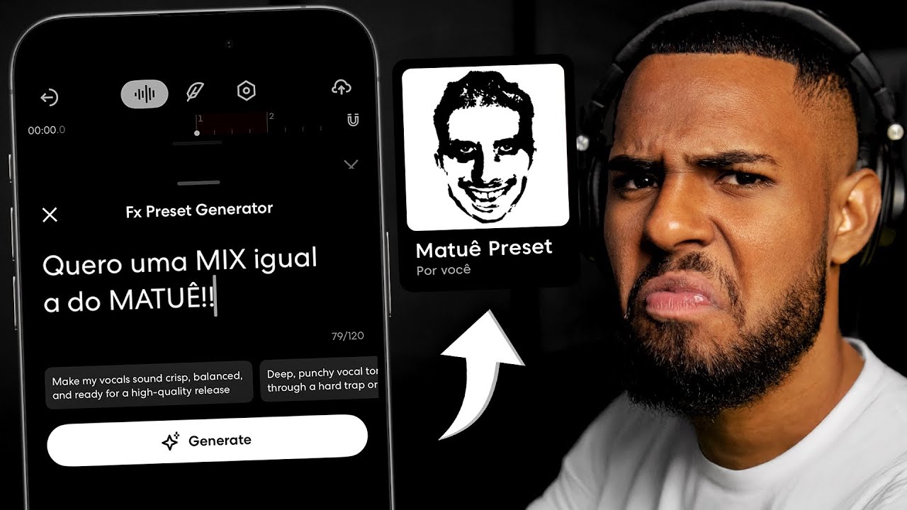 NOVIDADE!! O BANDLAB AGORA CRIA SEU PRESET SOZINHO!! Fiz o teste e ESSE foi o RESULTADO...