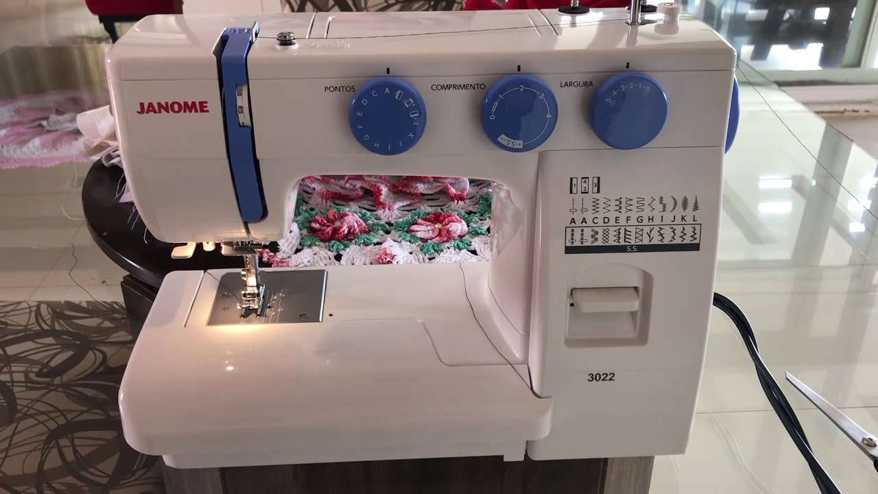 Porque escolhi a máquina de costura janome 3022 com:Claudia Amorim