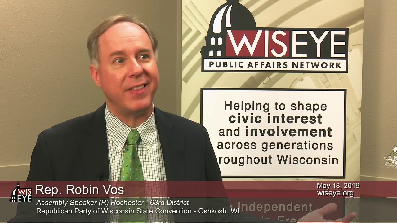 Republican Party of Wisconsin 2019 State Convention Interviews: Rep. Robin Vos (R-Rochester)