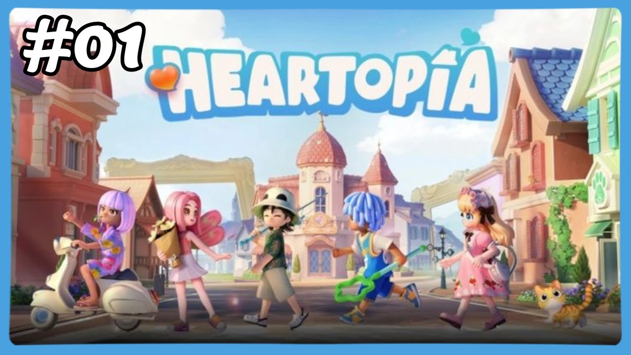 Heartopia - Que Jogo Fofo!! #01 I Live Short