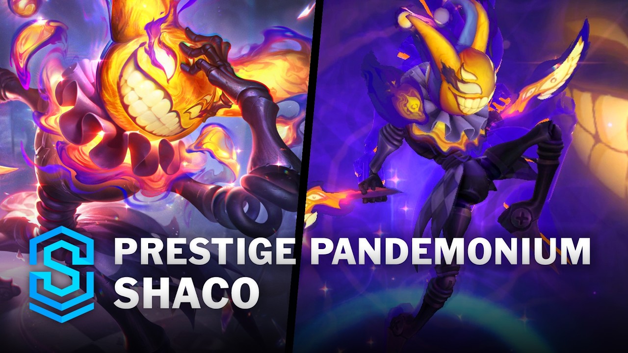 Prestige Pandemonium Shaco Skin Spotlight - Pre-Release - PBE Preview - League of Legends