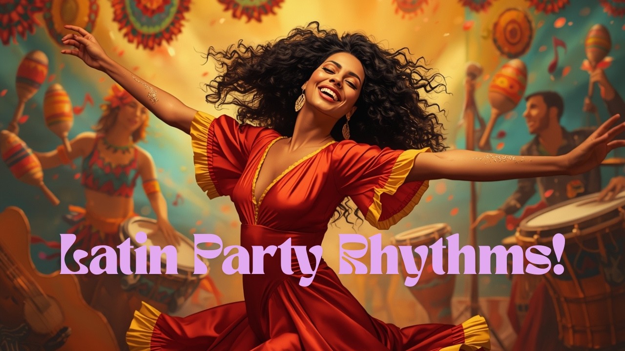 Latin Party Rhythms! Dance, Work, Clean or Just Enjoy..