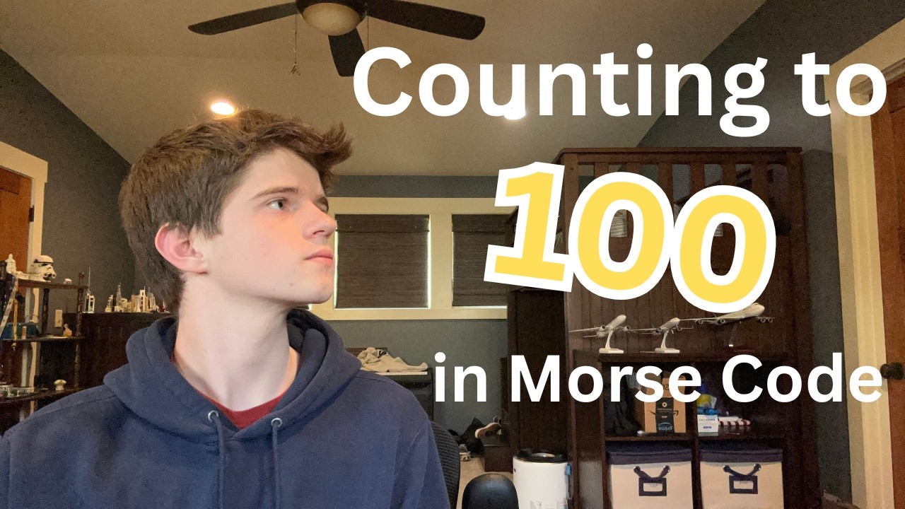 Counting to 100 in Morse Code