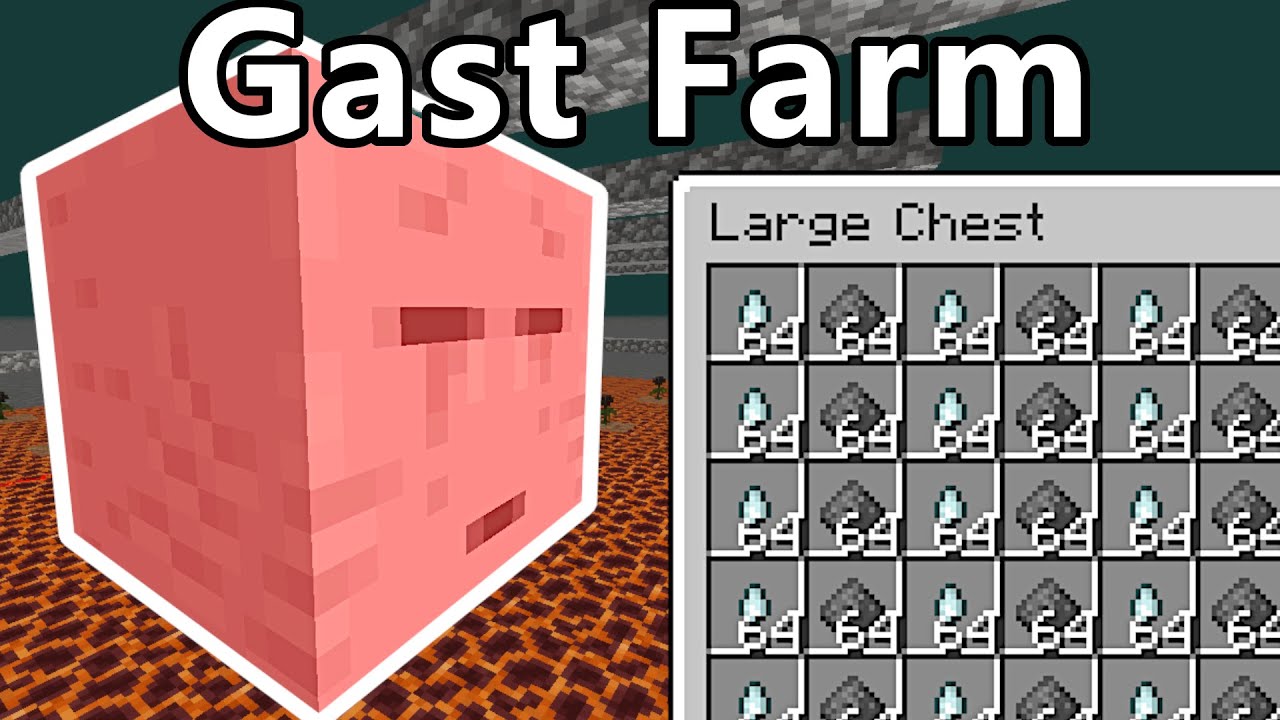 Ghast Farm | Gunpowder + Gast Tear | Minecraft 1.20