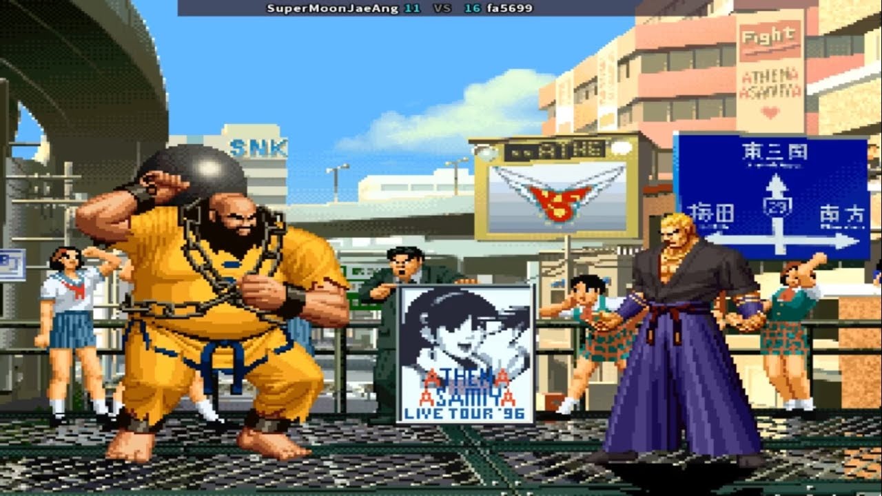 拳皇96 The King Of Fighters 96 킹오브파이터즈96 SuperMoonJaeAng (kr) vs fa5699 (jp) 格斗之王96 KOF96