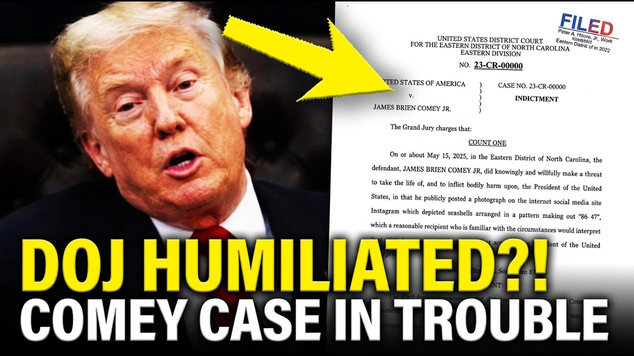 Trump's DOJ Indicted James Comey For SEASHELLS & It's Already BACKFIRING (Legal Experts REACT)