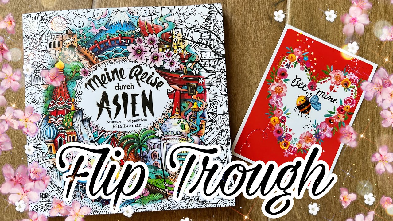Flip Through- Présentation Meine Reise durch Asien Rita Berman