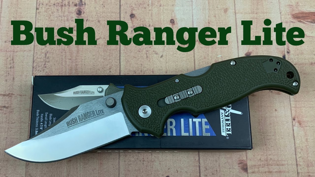 Cold Steel Bush Ranger Lite 21A Knife   A viable low cost user from Cold Steel