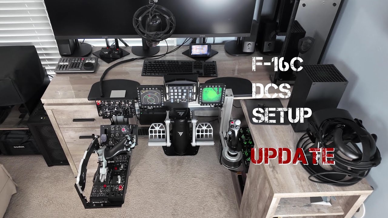 F-16C Viper PC/VR Setup for DCS - Episode 5.5 Updated 2023