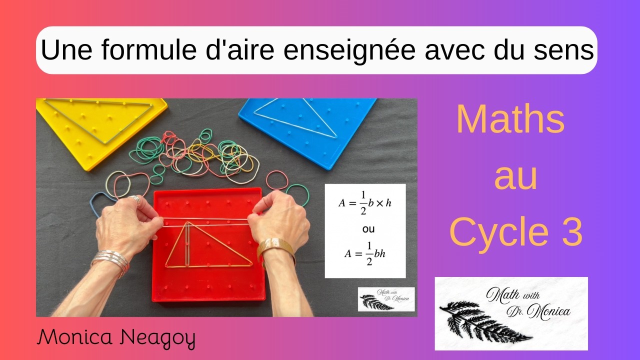 Comprendre la formule de l'aire d'un triangle
