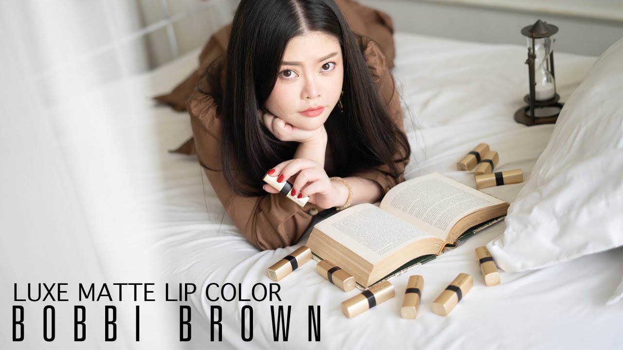 FEONALITA: สวอชสี Bobbi Brown Luxe Matte Lip Color 10 สีสวยห้ามพลาด