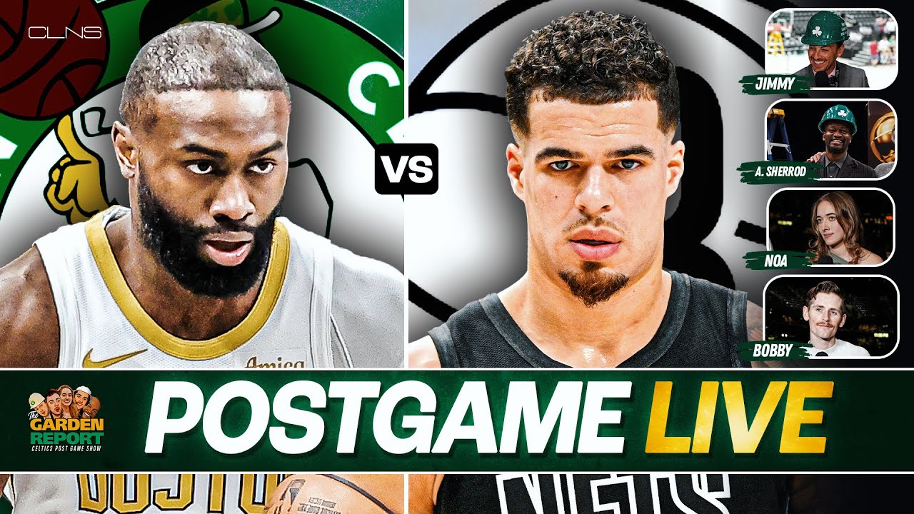 Garden Report: Celtics vs Nets Postgame Show on CLNS Media - C's win 2OT thriller in Brooklyn