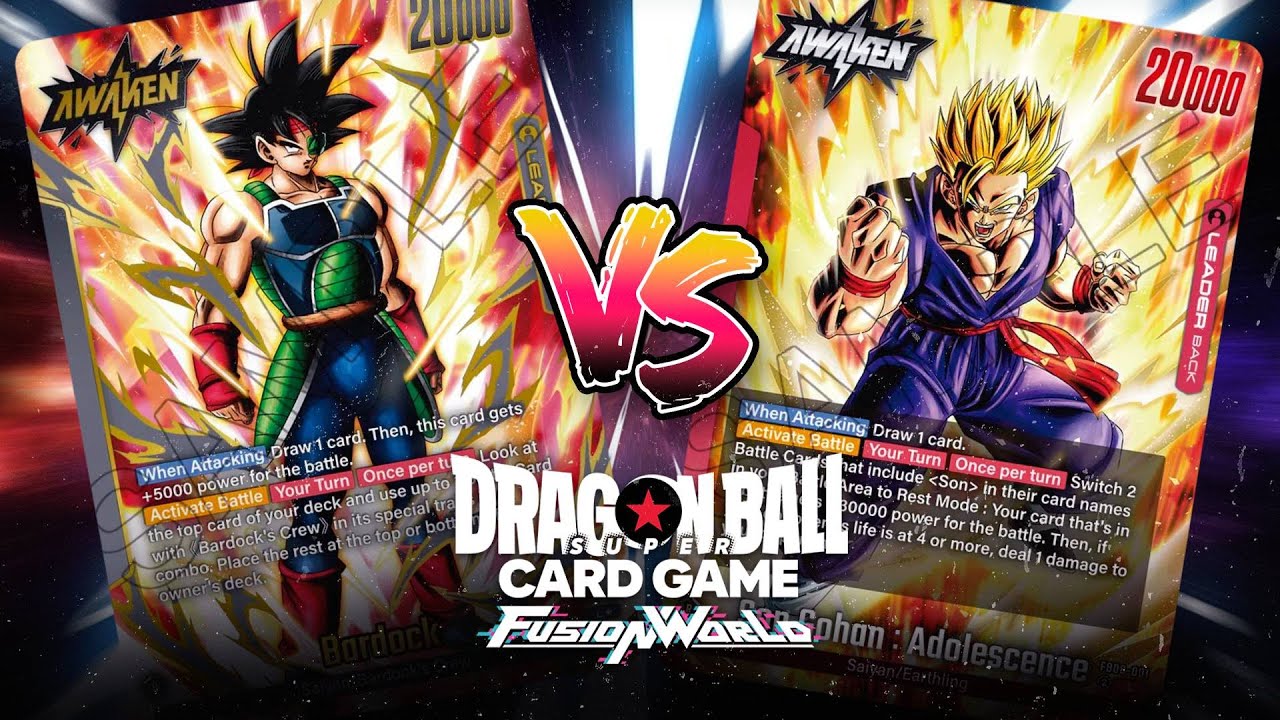 DBSFW - Dragon ball Fusion World - Badock X Son Gohan Adolescent R