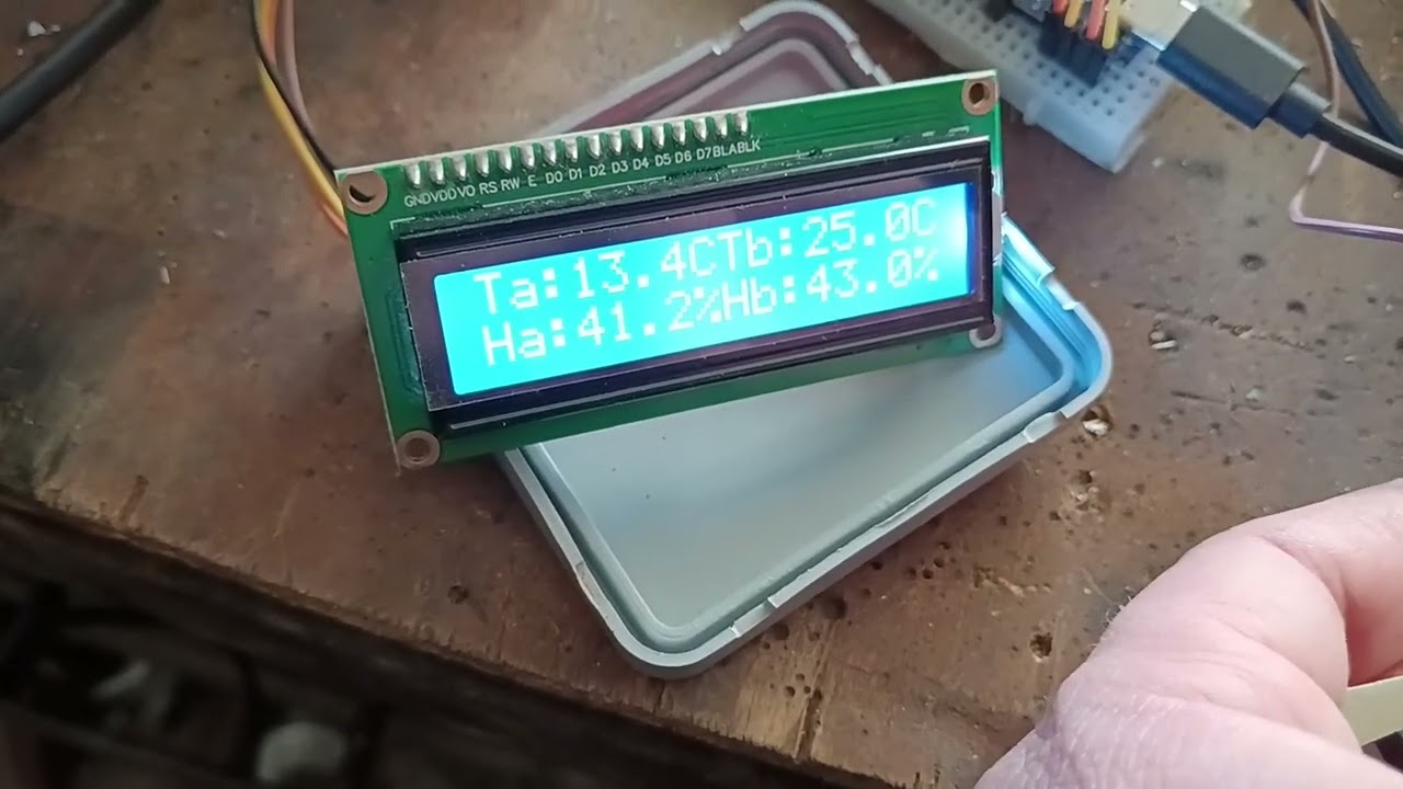 Arduinos termosztat dht11-gyel