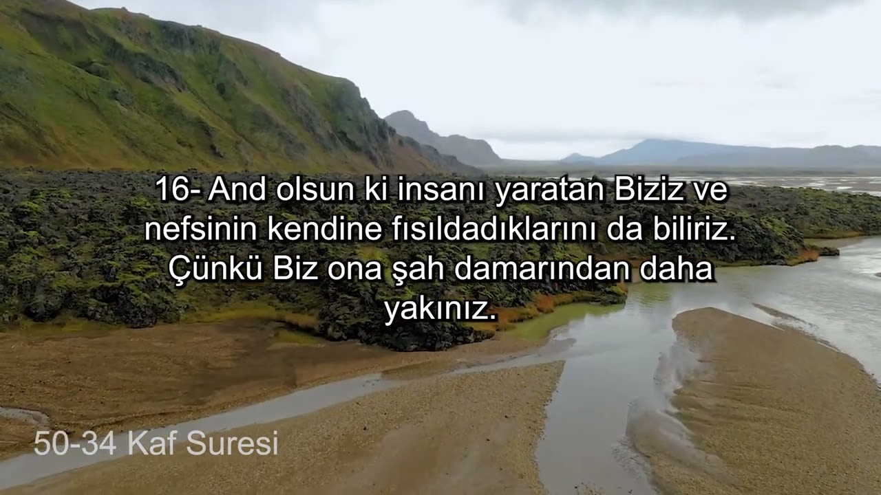 050-Kaf Suresi Meali / Okuyan : Ahmet DENİZ
