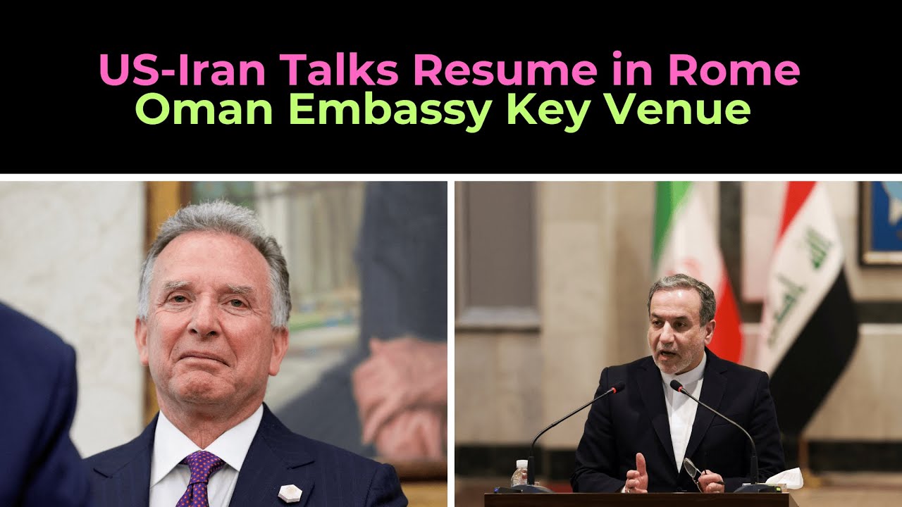 LIVE: Oman Embassy in Rome | US-Iran Talks Resume Amid Diplomatic Efforts | AT World News