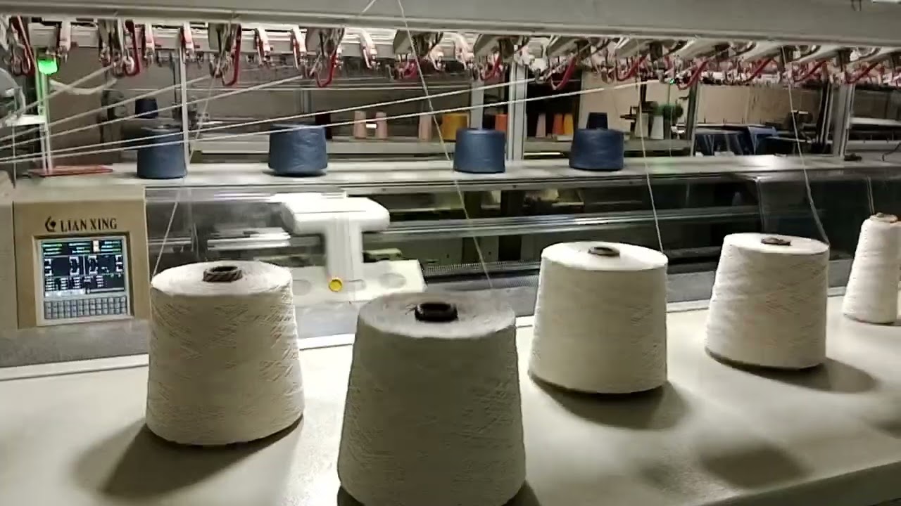 #Lianxing #knittnig computerized flat chaina machine work Ramana 2+ 2 siyatam 🪡🖥️🥋👕👕🥋🖥️