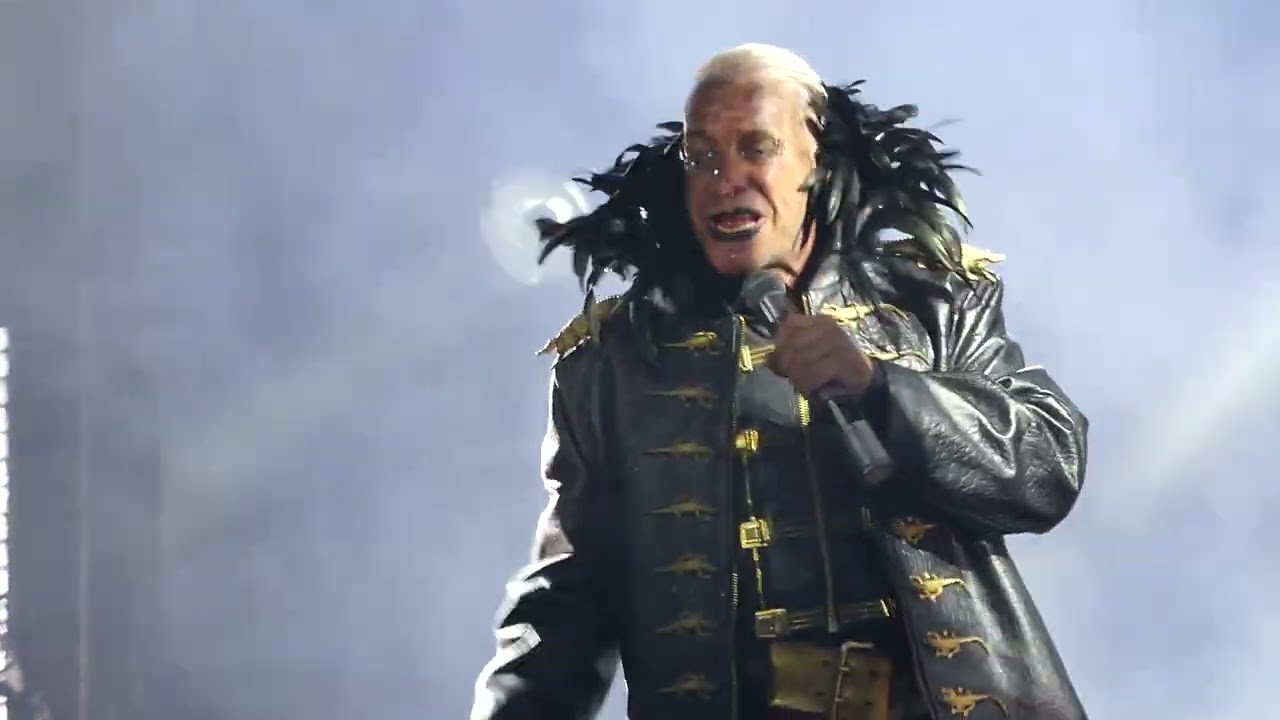 Rammstein Ouverture Ramm 4 Live @ Orange Vélodrome Marseille France - 08.06.2024.
