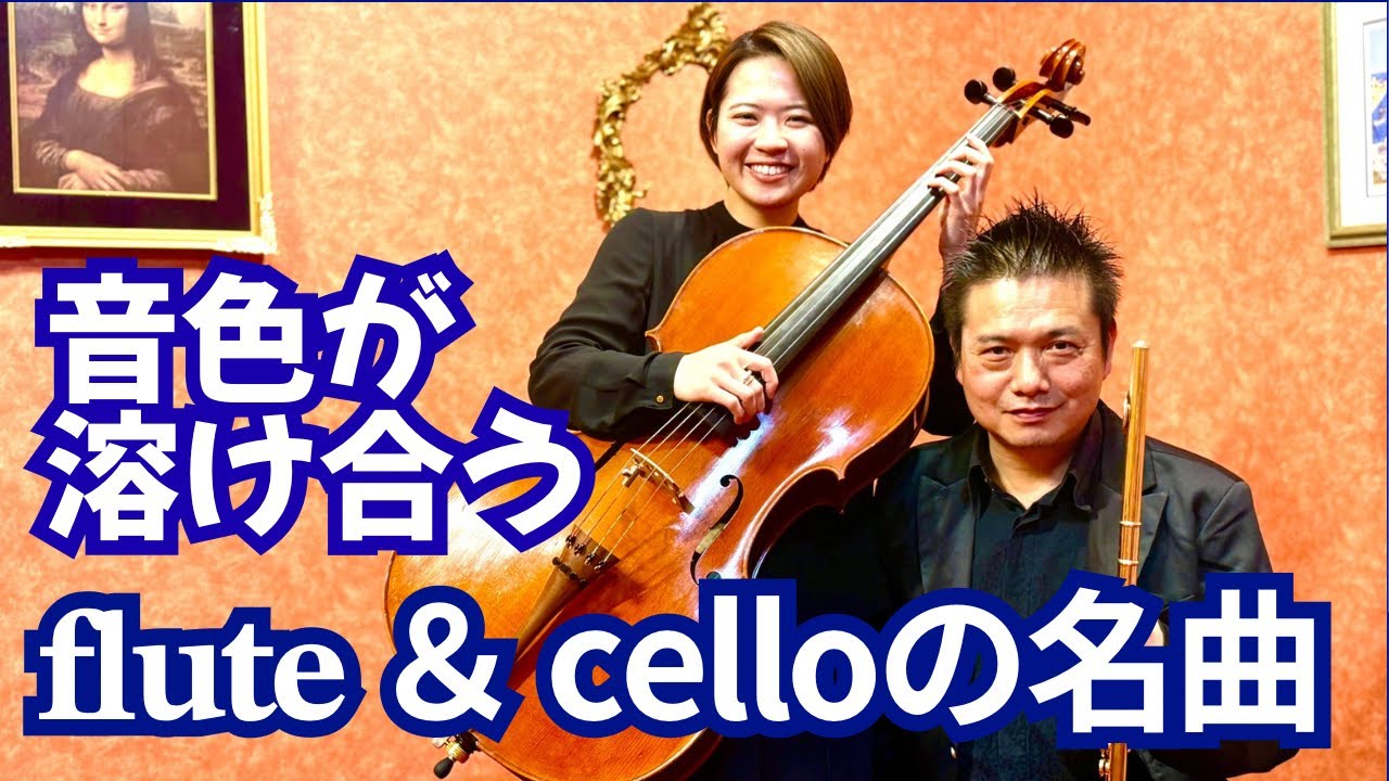 F.Danzi op64-2  ｛ Duetto for Flute & Cello }    hiroki Nakayama & Tamami Kimura