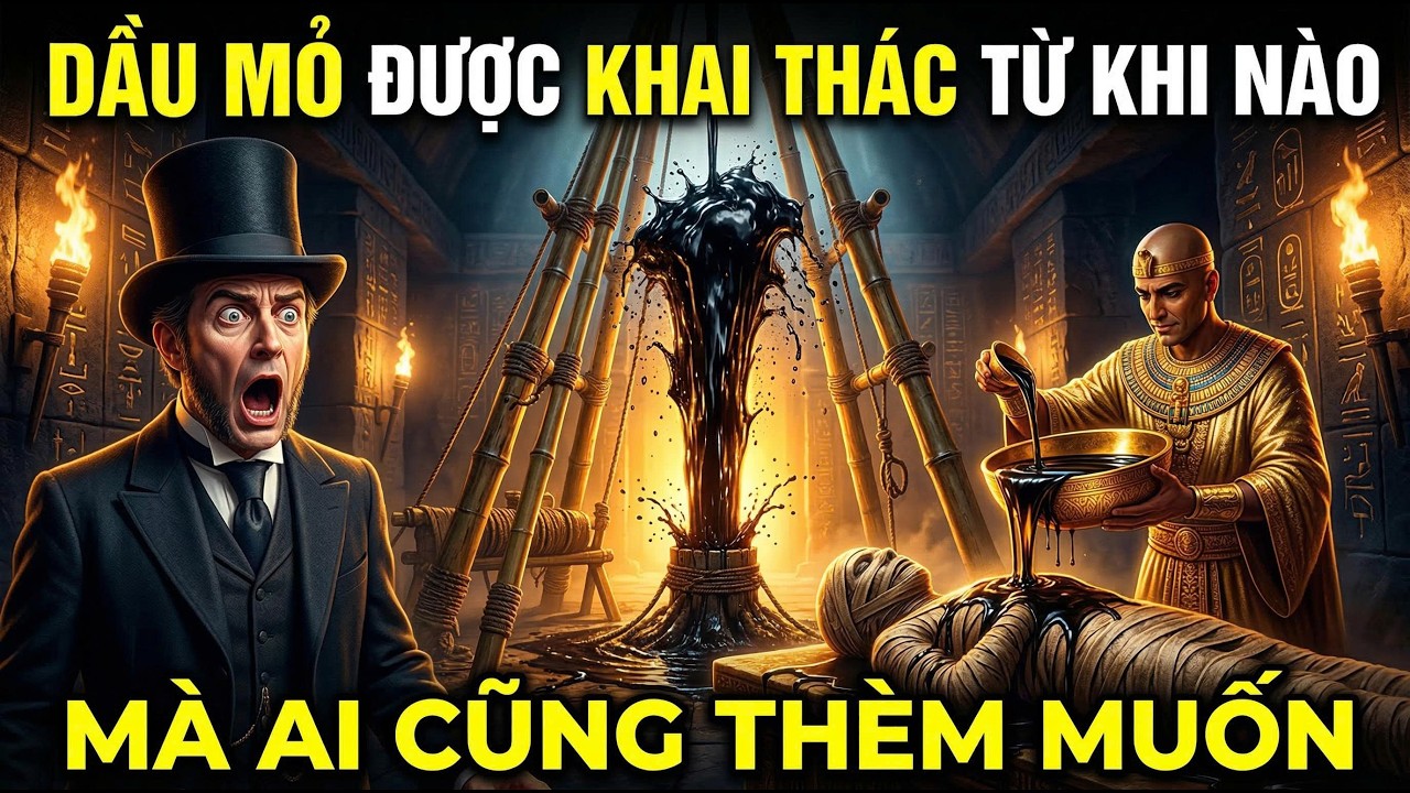 Cả Thế Giới Đã [HIỂU SAI]: Ai Mới Thực Sự Là Người Tìm Ra DẦU MỎ ?